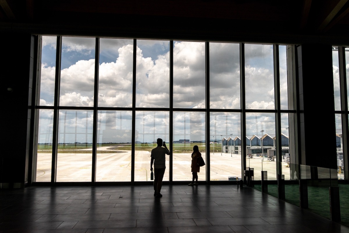 Terminal passagers de l'aéroport international de Clark