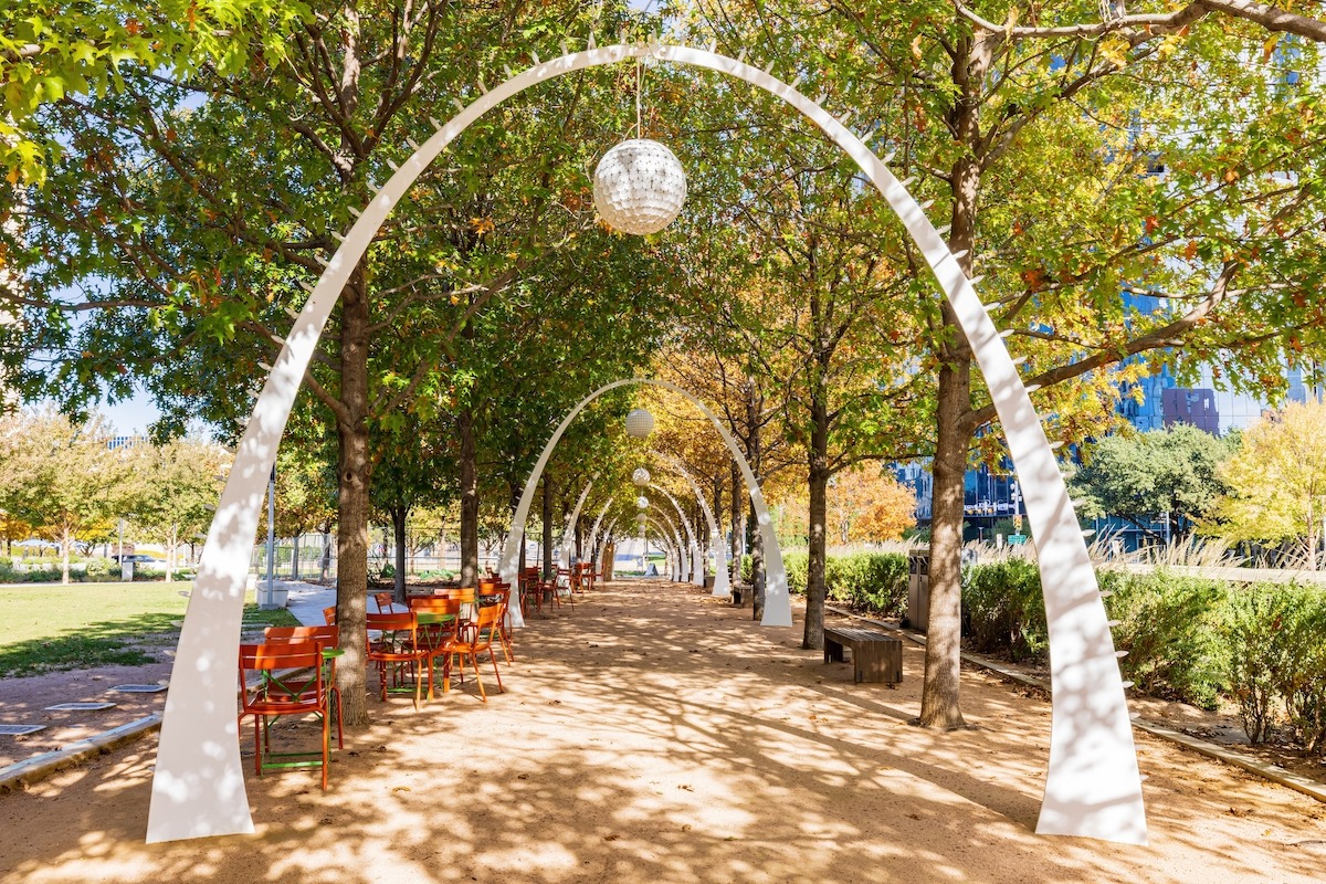 Klyde Warren Park in Dallas