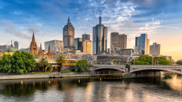 Vue de l&rsquo;horizon de Melbourne : Hôtels avec terrasses sur le toit à couper le souffle