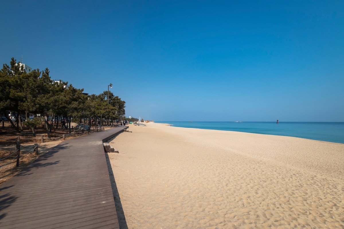 Plage de Gyeongpo