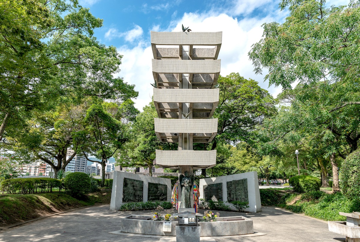 Der Gedenkturm für mobilisierte Studenten