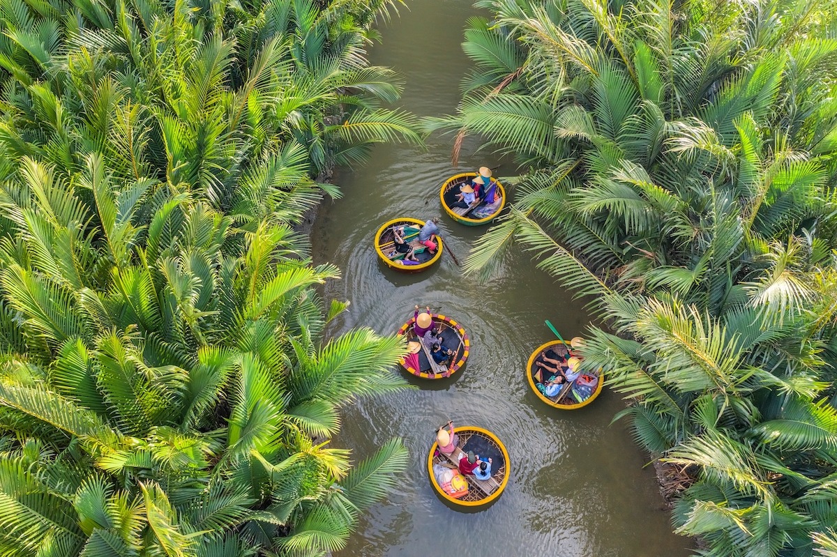 tur perahu keranjang, Hoi An