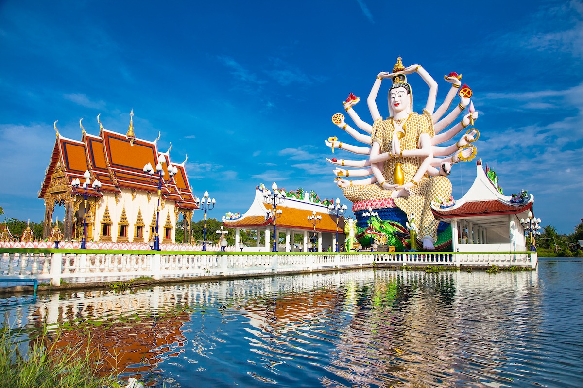 Wat Plai Laem, 蘇梅島, 泰國