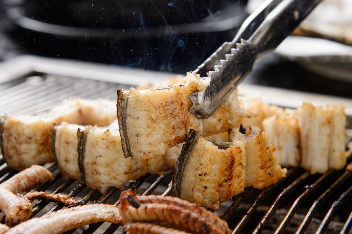 Korean traditional grilled fish Korean traditional grilled fish