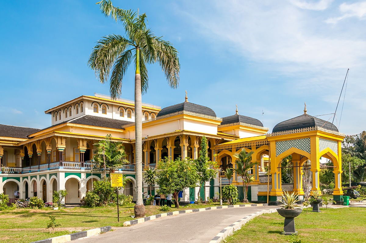Palais Maimun, Medan, Indonésie