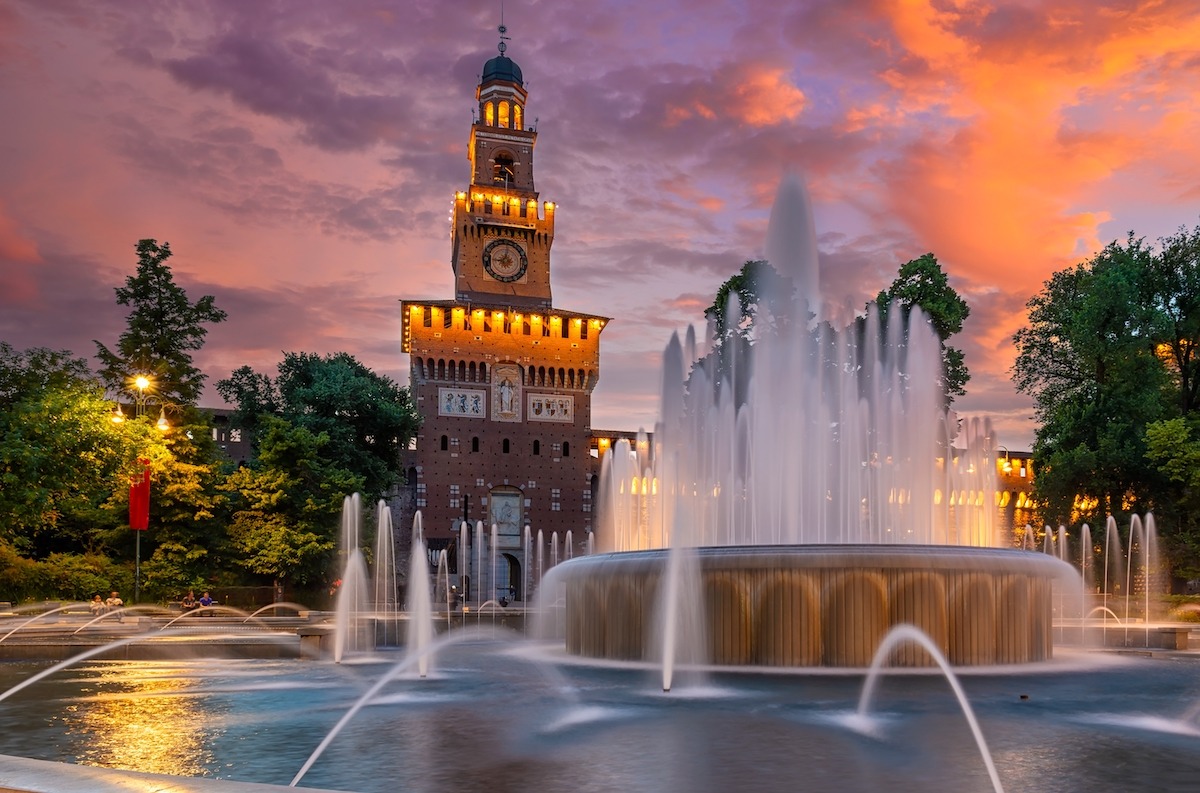 Schloss Mailand Sforza