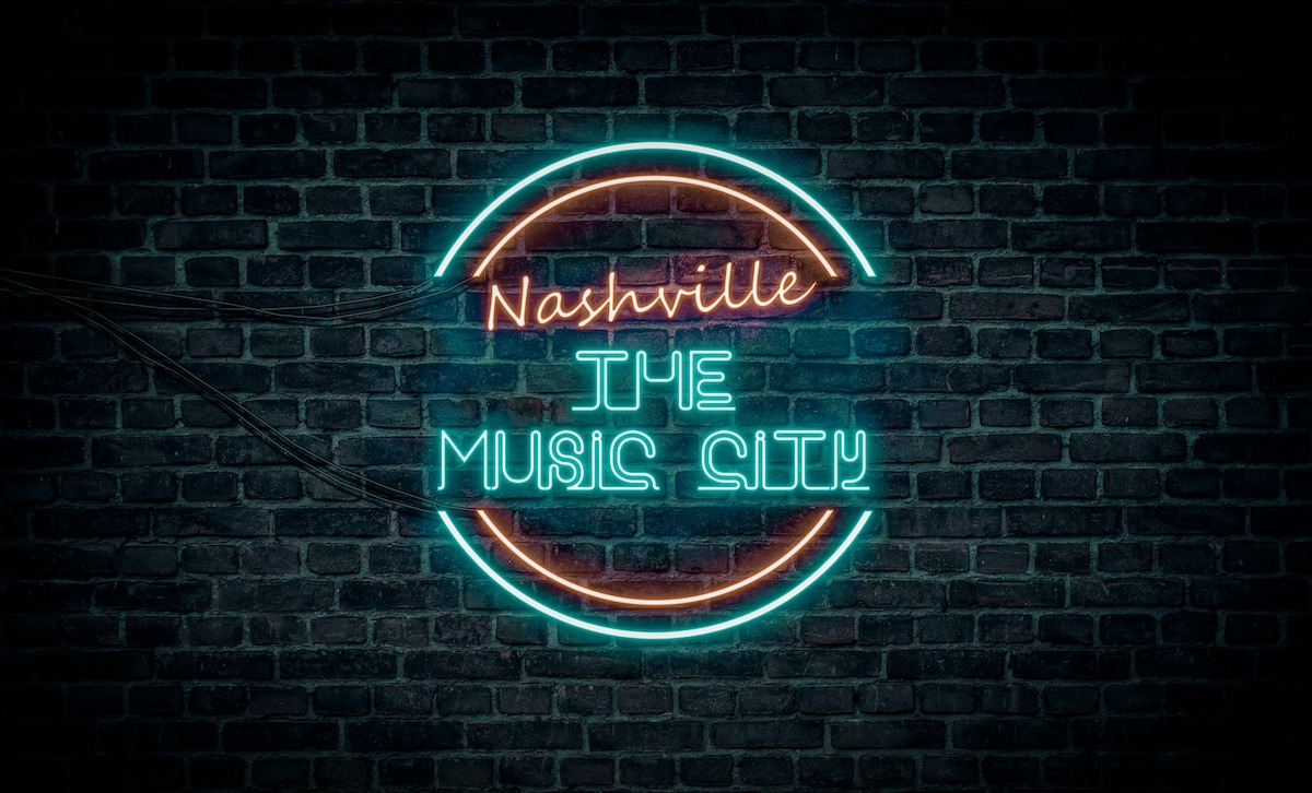 Neon sign in Nashville, TN, USA Neon sign in Nashville, TN, USA