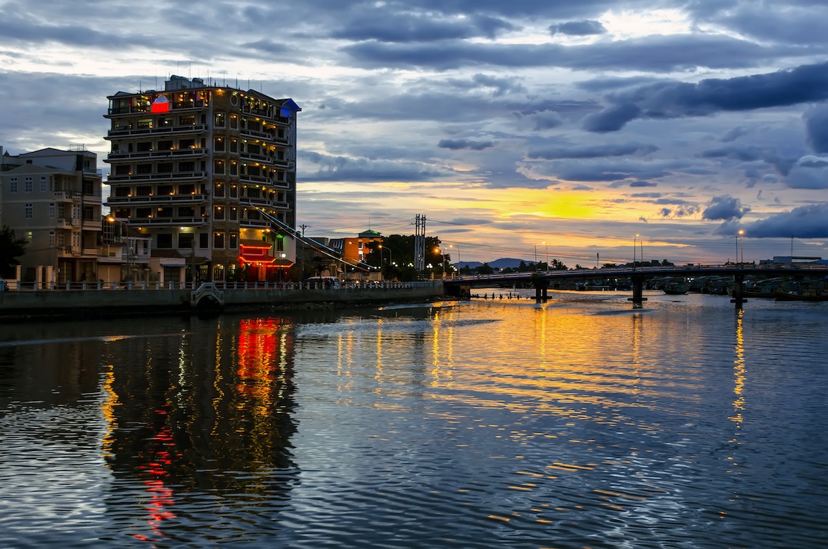 Phan Thiet am Abend