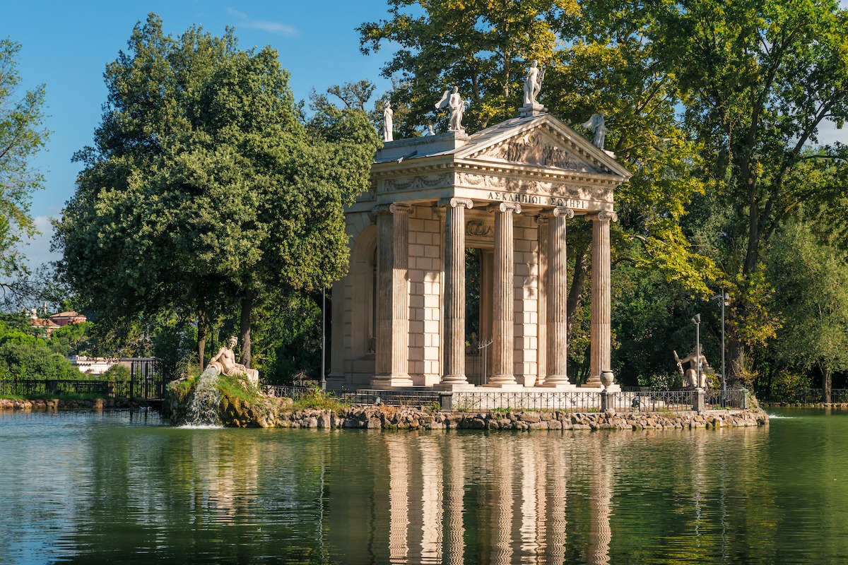 Villa Borghese, Rom, Italien