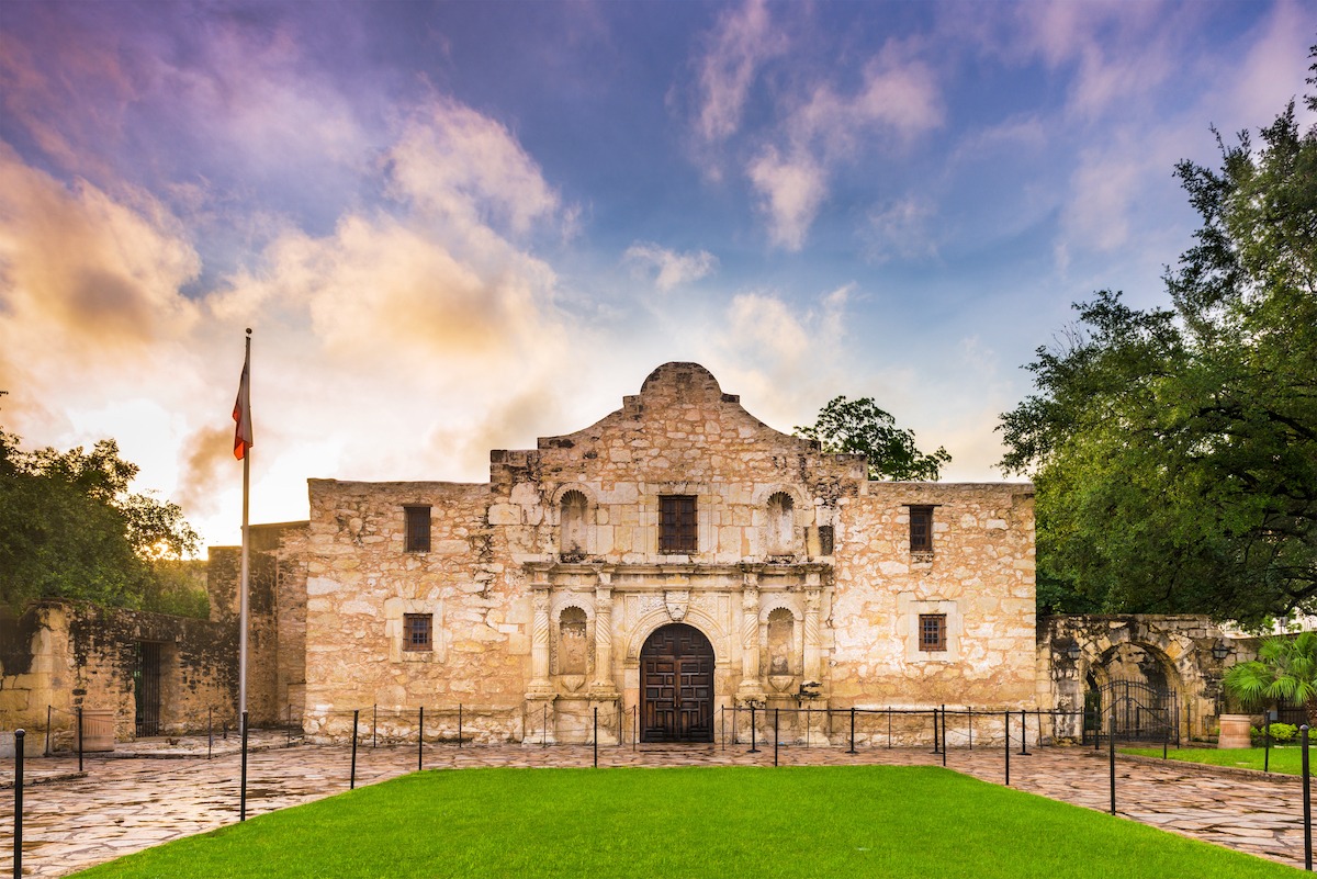 The Alamo in San Antonio