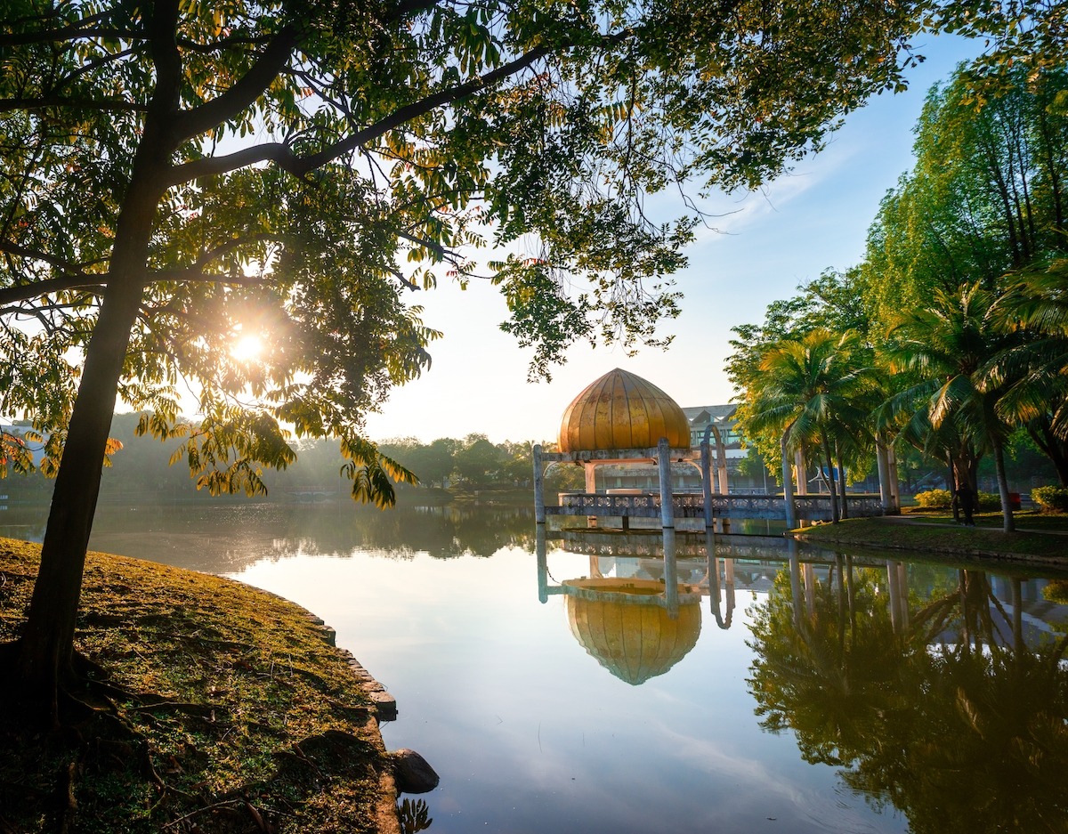 Shah Alam See Garten