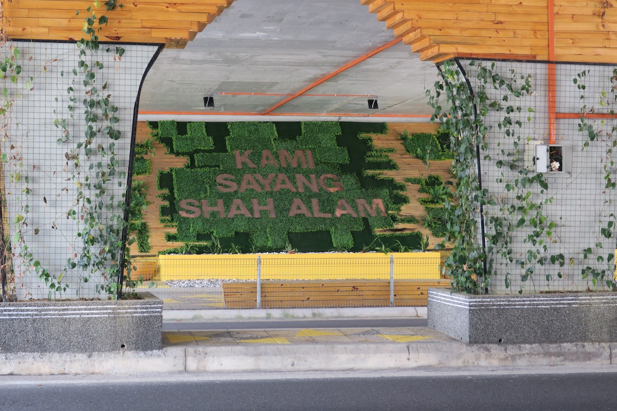 Shah Alam Straßenkunst