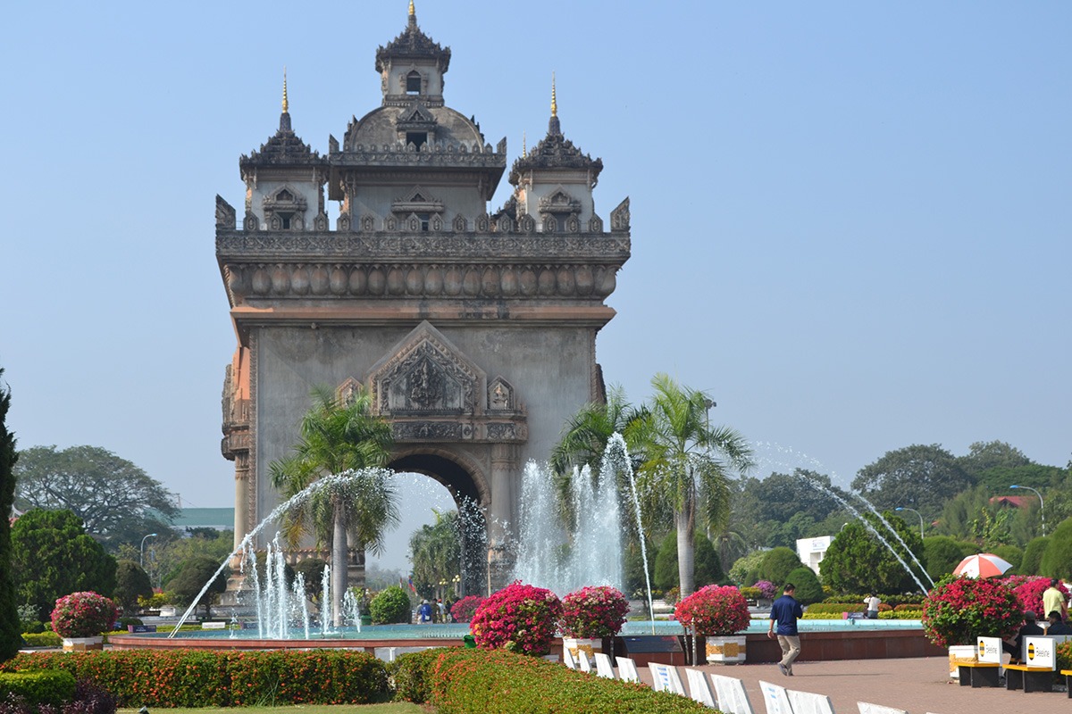 Patouxay Monument-Vientiane