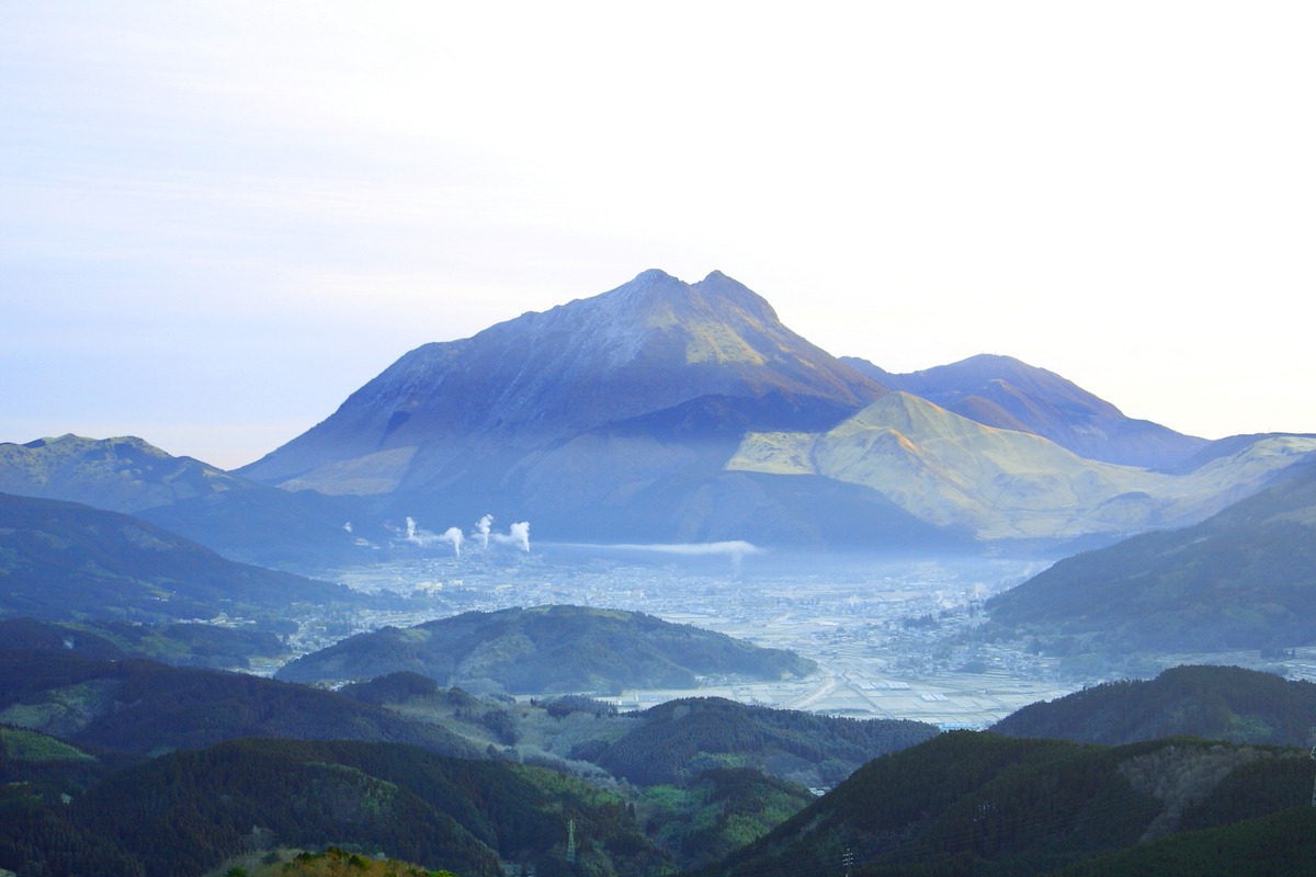 Mont Yufu, Japon