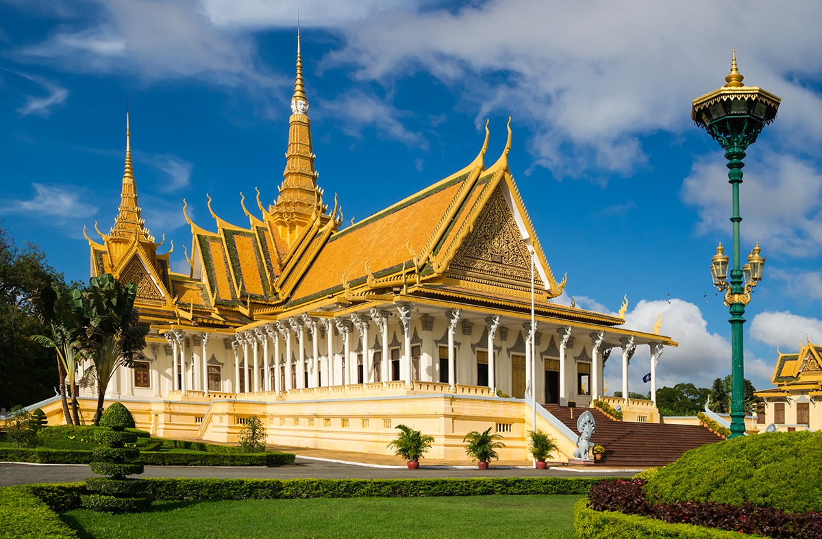 Königlicher Palast, Phnom Penh, Kambodscha