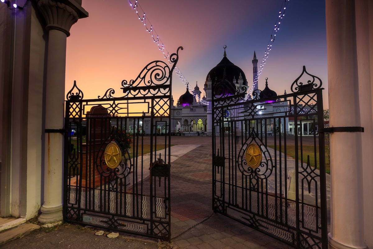 Zahir Mosque gate, Malaysia Zahir Mosque gate, Malaysia