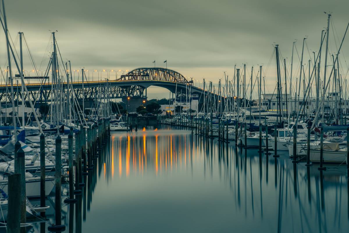 Auckland Harbour, New Zealand