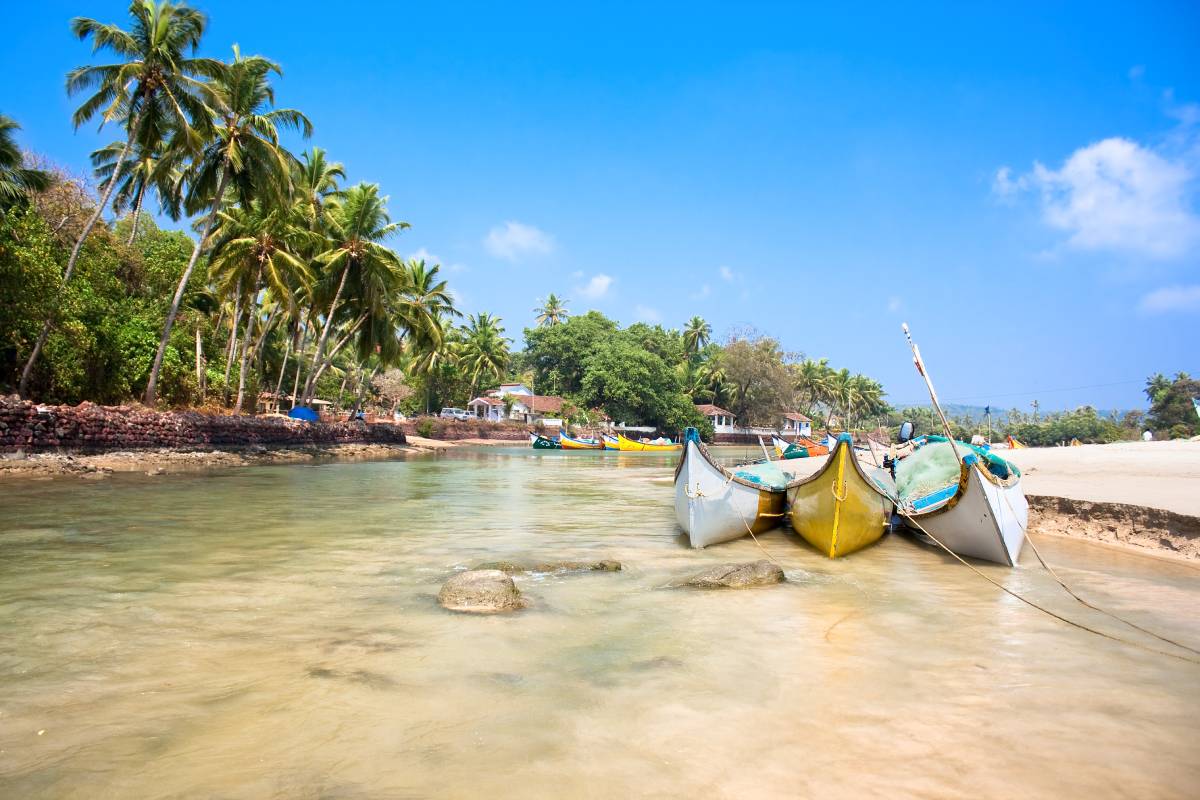 Plage de Baga, Goa, Inde