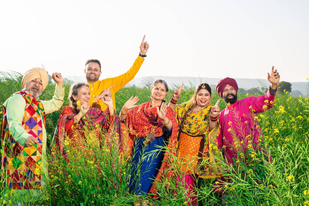 Baisakhi, Punjab, Indien