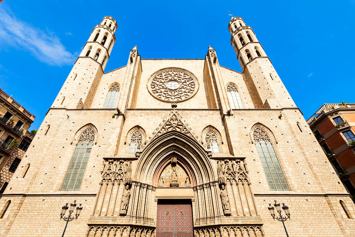 Things to do in Barcelona-Basilica of Santa Maria del Mar