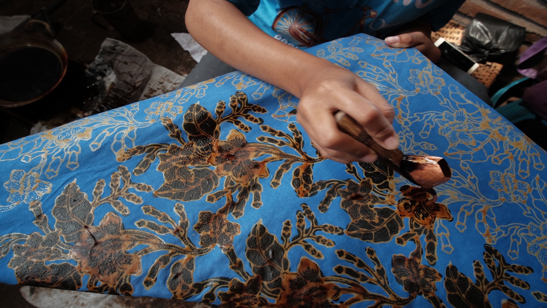 Indonesian batik