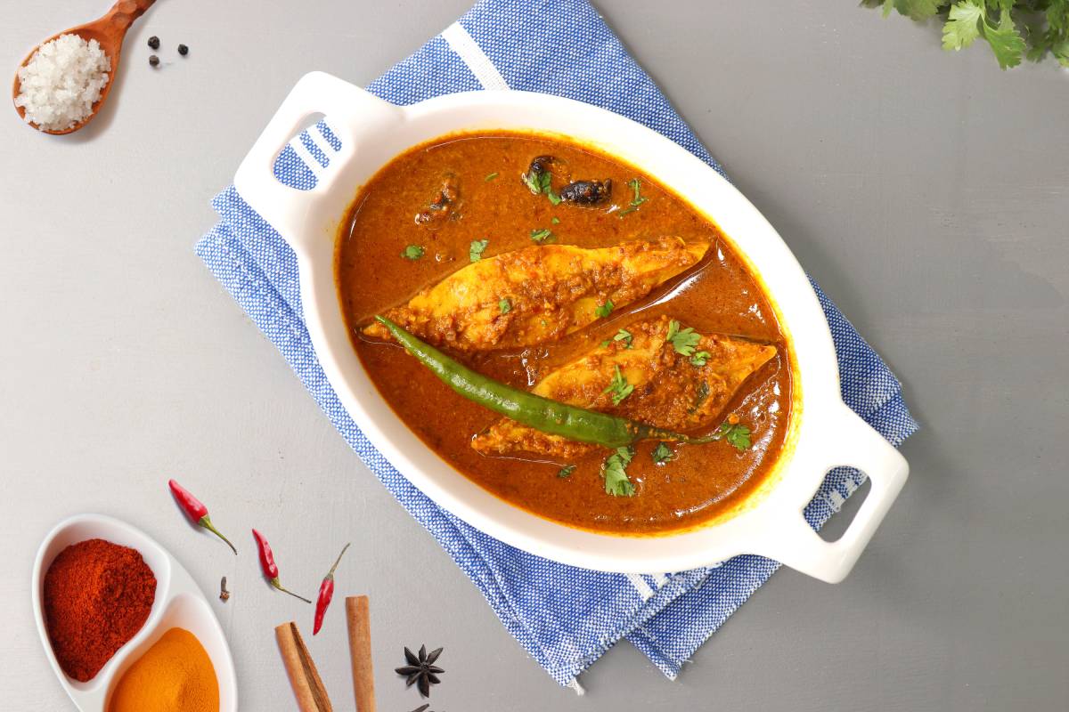 Curry de poisson, Goa, Inde