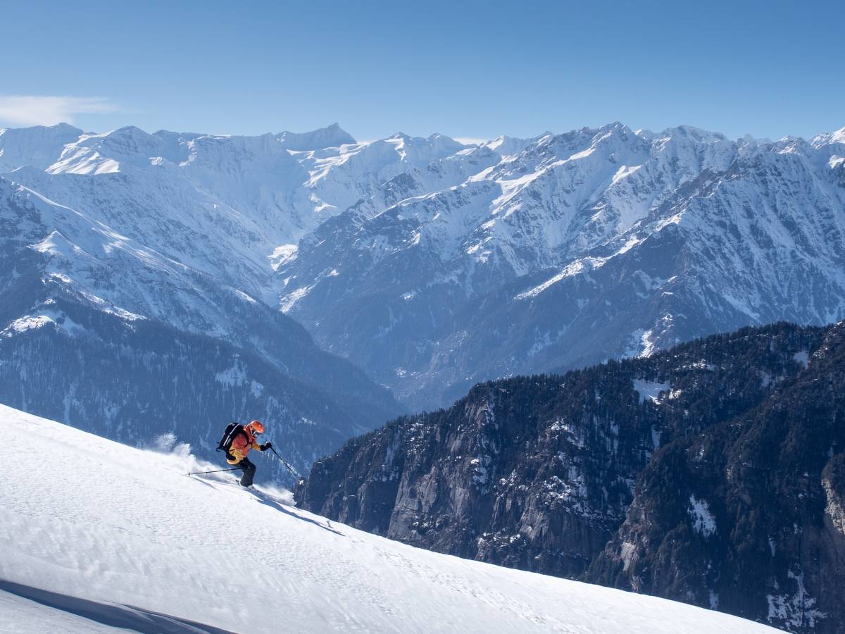 Freeride, Manali, Indien