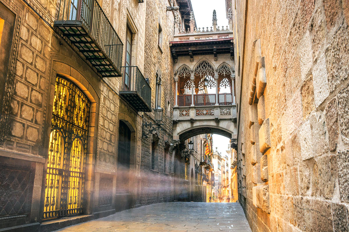 Gothic Quarter, Barcelona, Spain