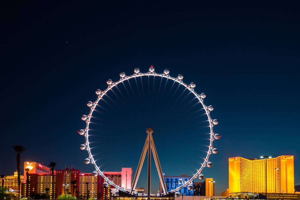 High Roller Ferris Wheel, Las Vegas, NV, USA