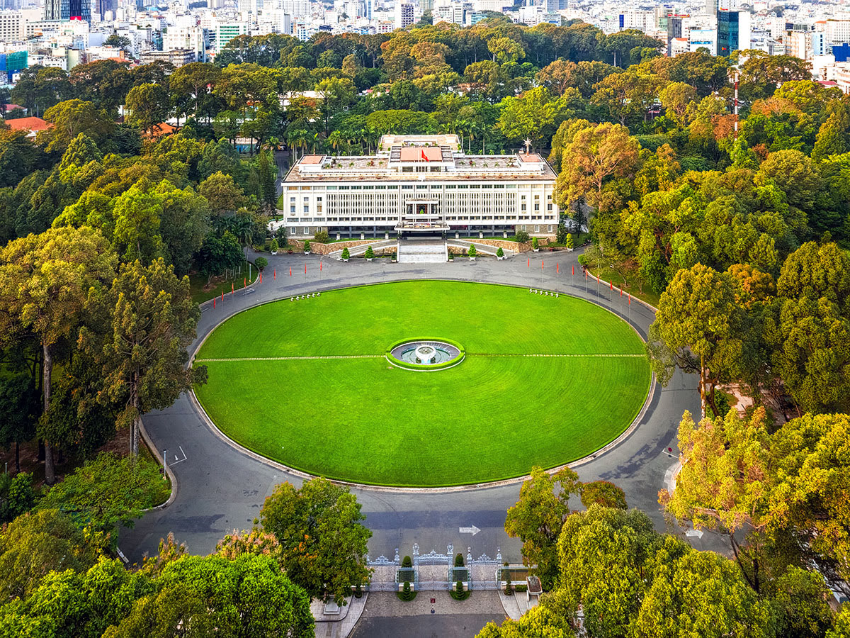 the Independence Palace