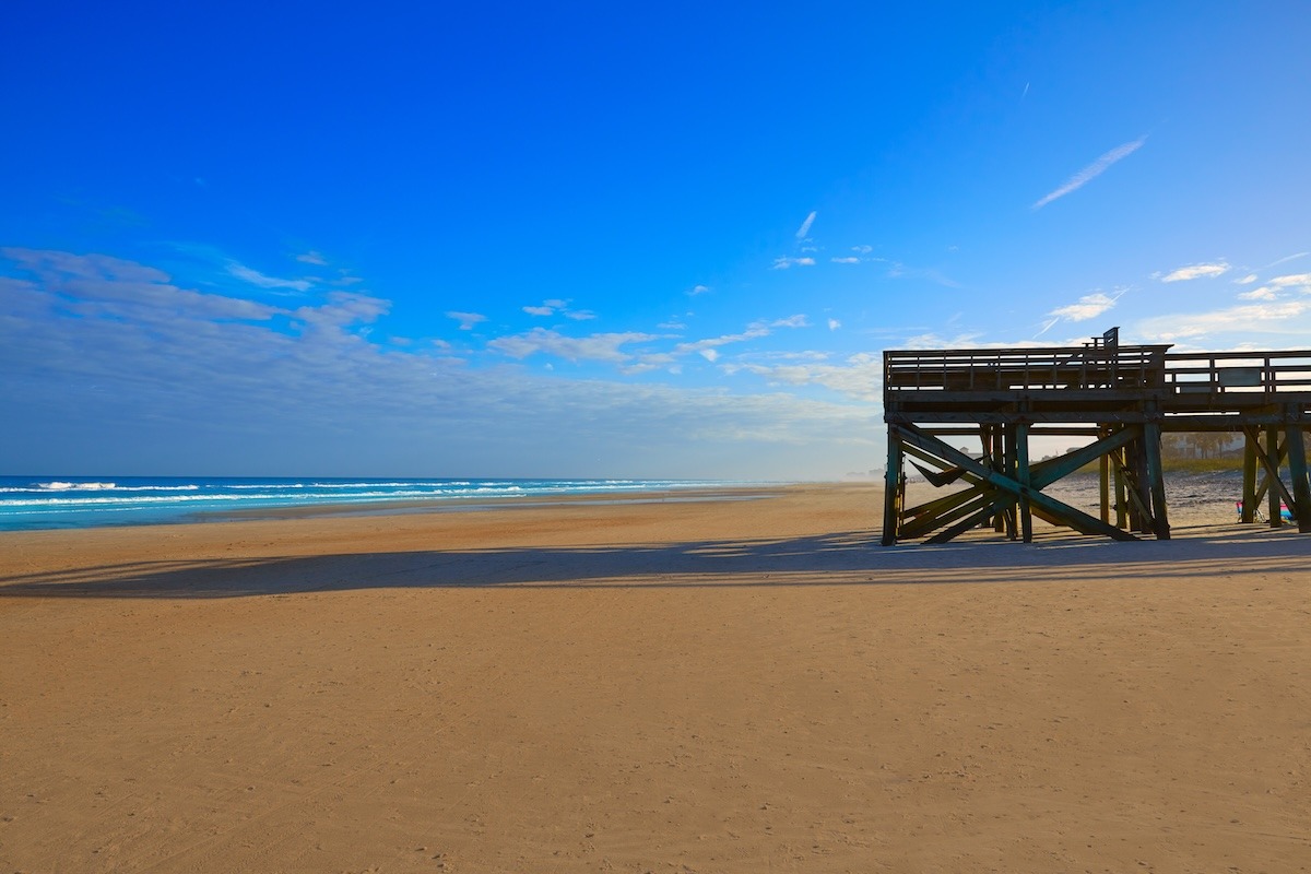 Atlantic Beach in Jacksonville im Osten von Florida