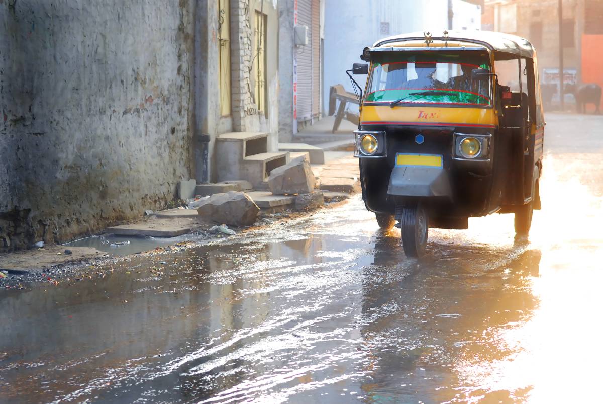 Auto-Rikschas, Jaipur, Indien Auto-Rikschas, Jaipur, Indien
