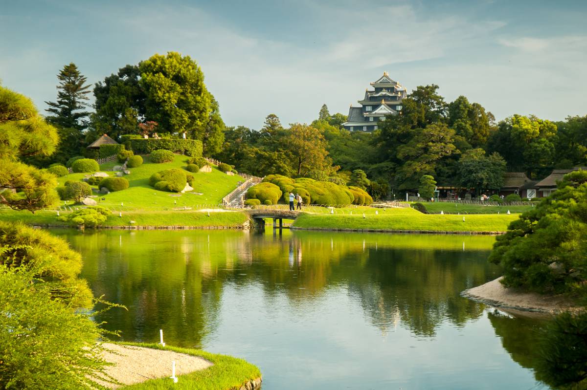 Jardin Korakuen, Okayama, Japon