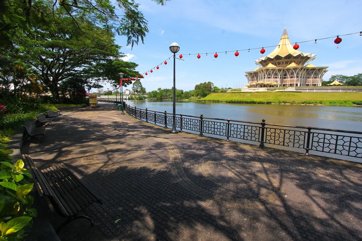 Kuching Waterfront, Malaysia