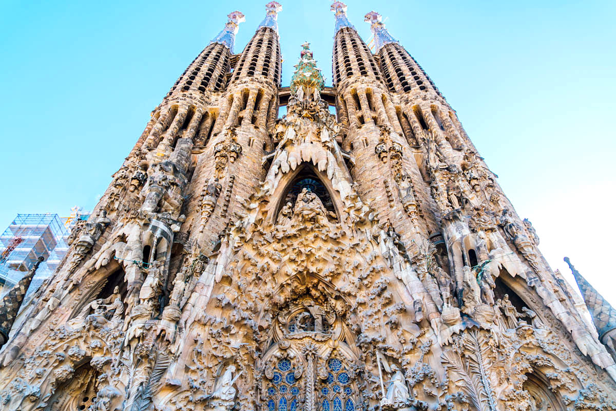 La Sagrada Familia, Barcelona, Spain