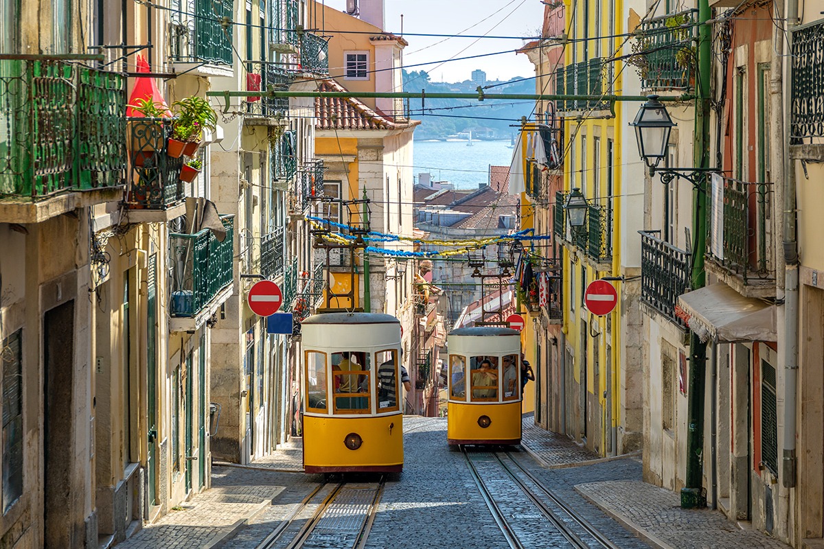 Xe điện ở Lisbon