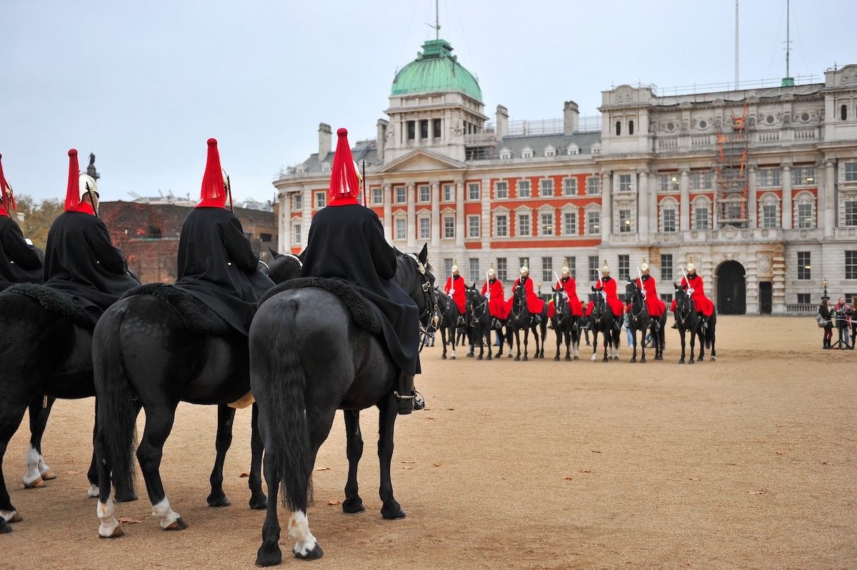Die Leibgarde der Königin, Buckingham Palace London
