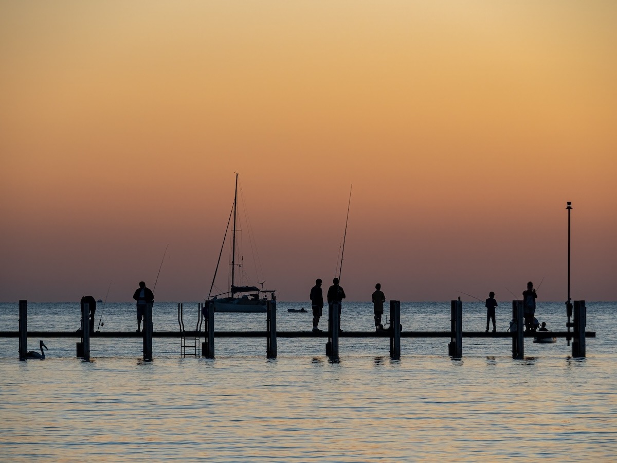 Jeti Long Point, Pelabuhan Kennedy, Rockingham, Australia