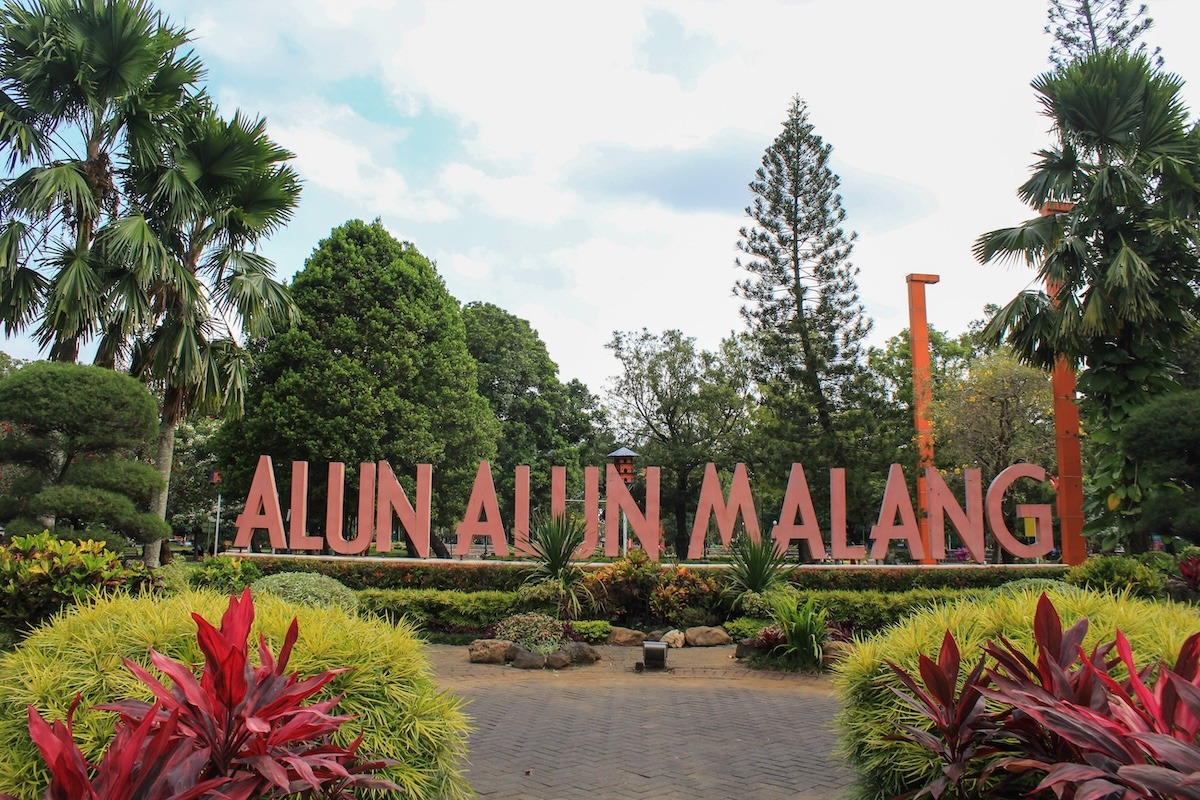 Alun-alun Merdeka Malang, Malang, Jawa Timur, Indonesia