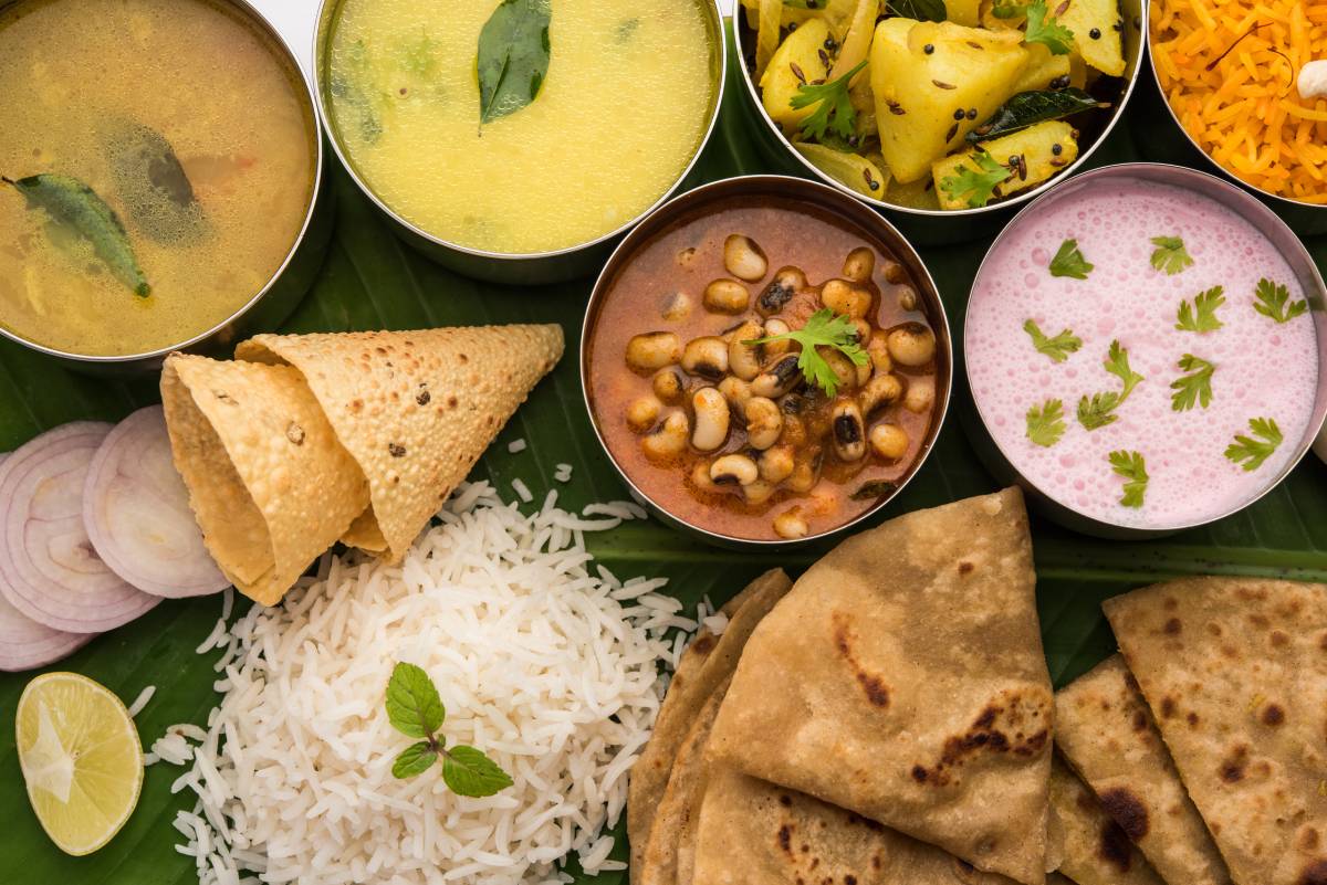 Marathi Essen, Indien