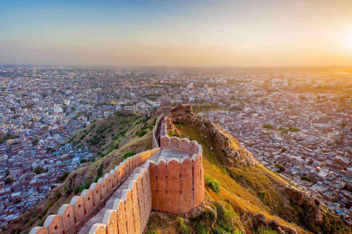 Nahargath Fort, Jaipur, Indien Nahargath Fort, Jaipur, Indien