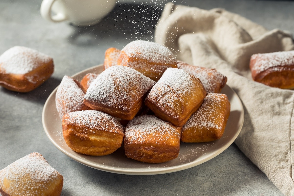 นิวออร์ลีนส์ Beignets ฝรั่งเศส