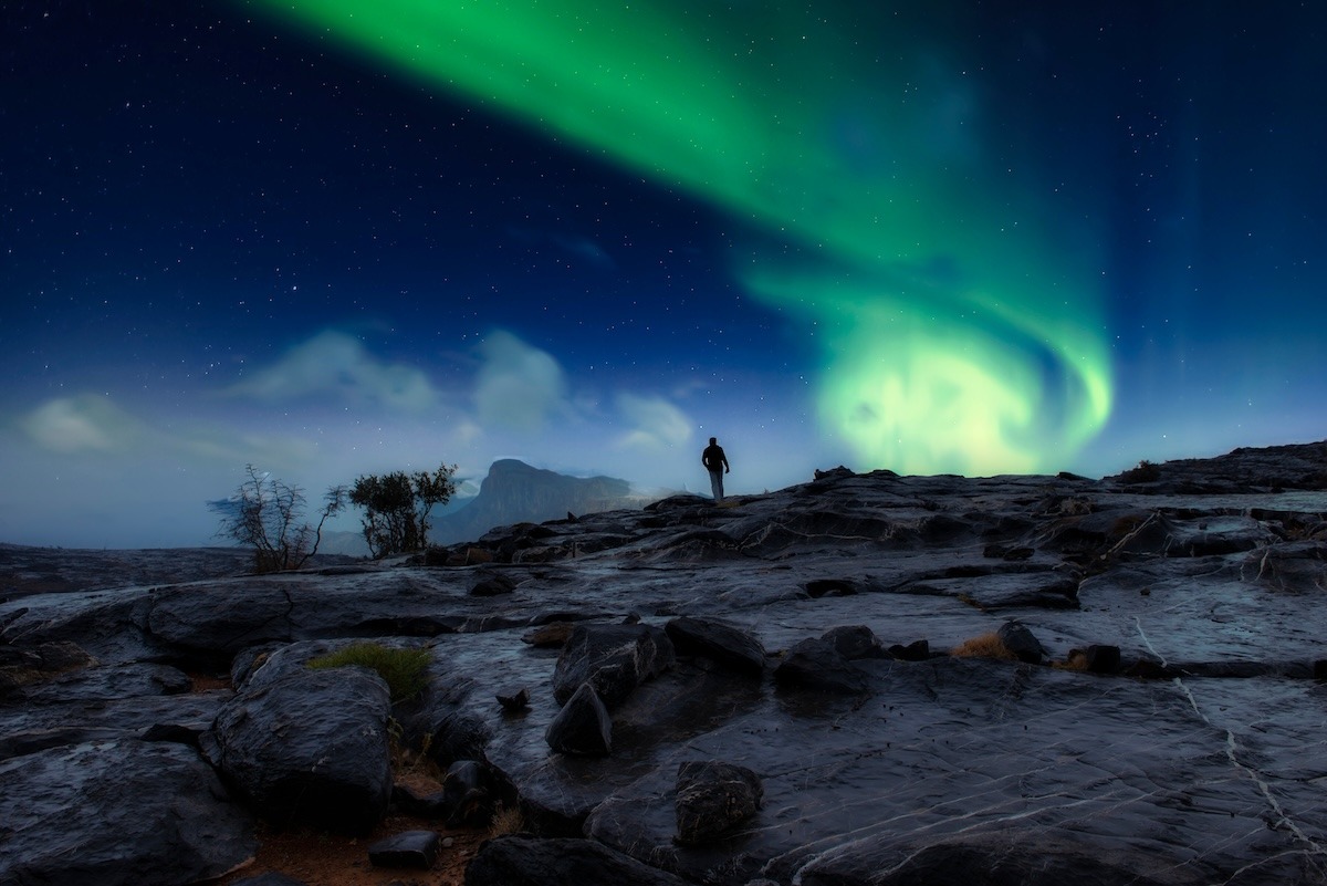 Northern lights, Kirkenes, Norway