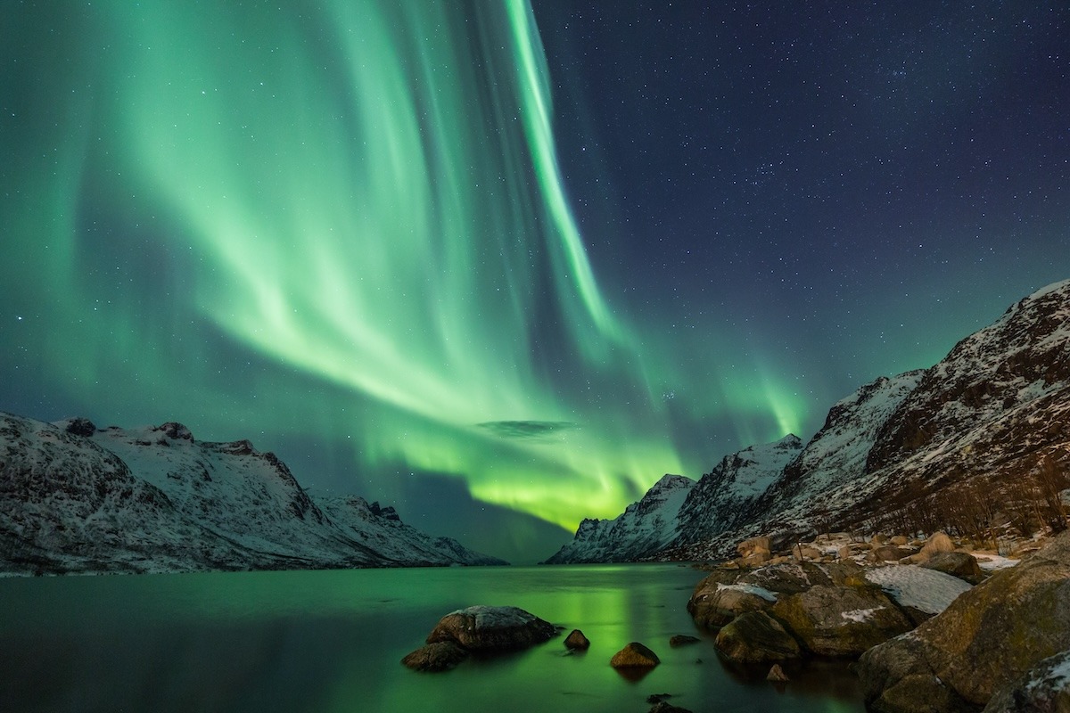 Northern lights, Tromsø, Norway