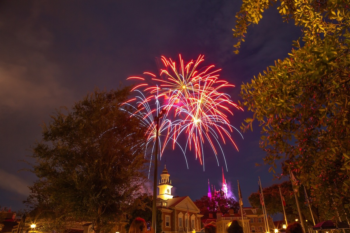 Feuerwerk im Magic Kingdom