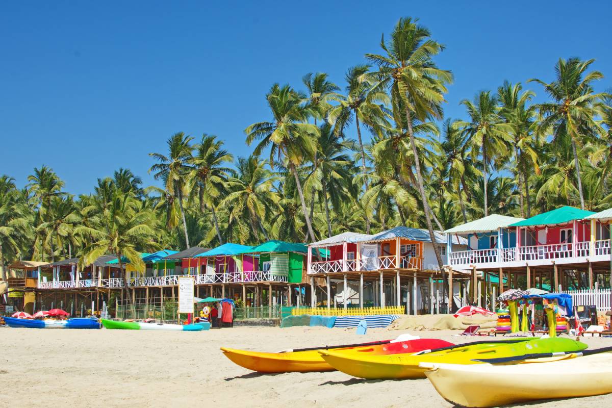 Pantai Palolem, Goa, India