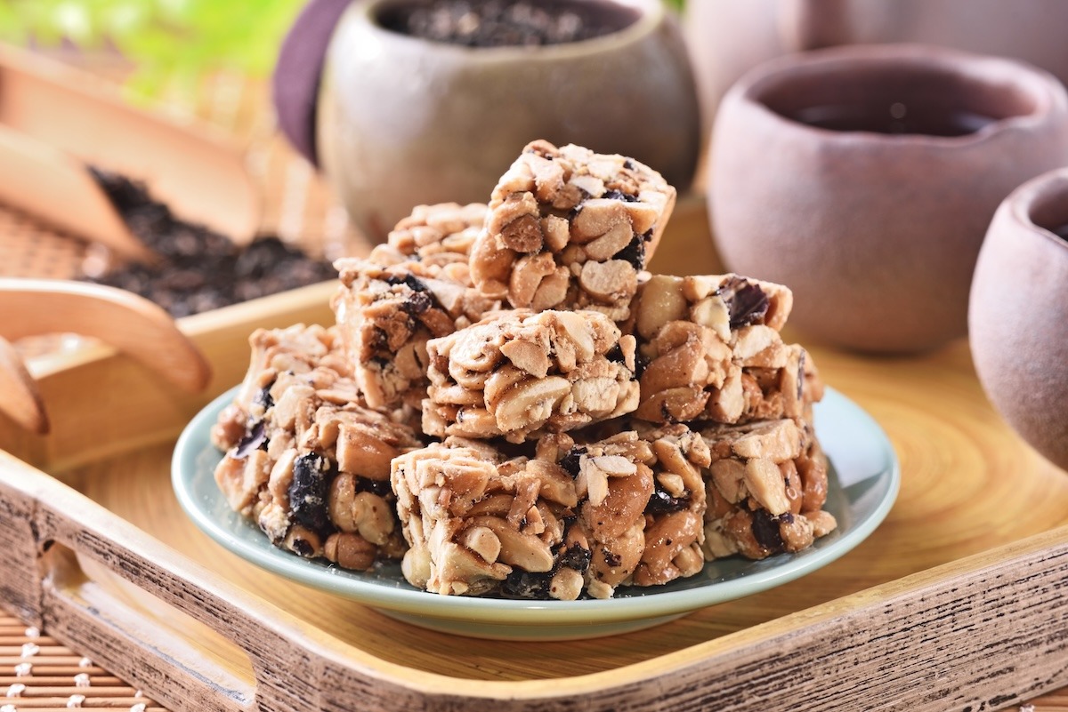 Kacang rapuh, makanan ringan yang popular di Taiwan