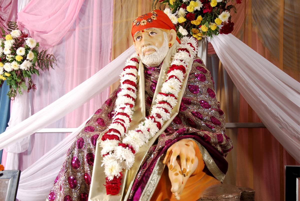 Ikone von Shirdi Baba, Indien