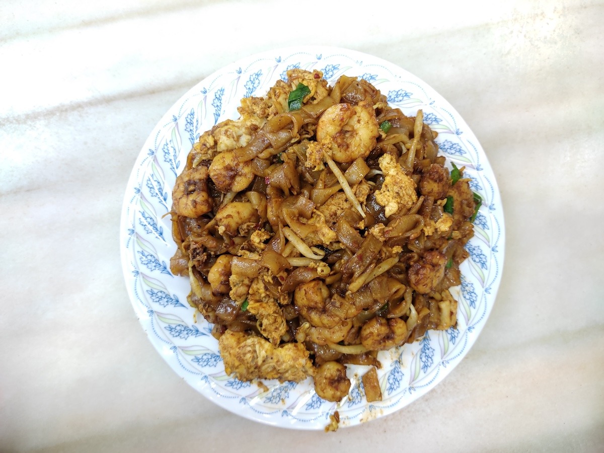 Kuey teow frit spécial Taiping