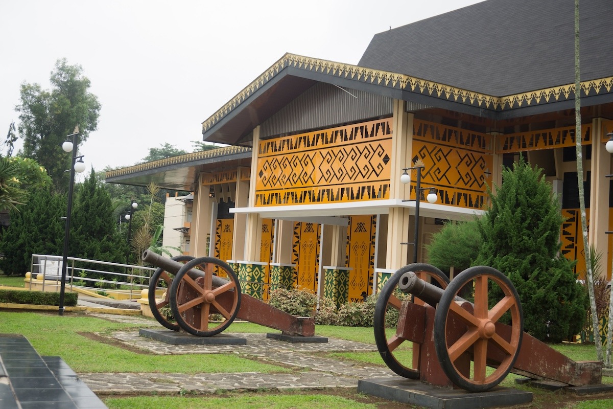 Traditional houses in Bandar Lampung